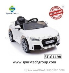 New Display Dashboard Openable Doors AUDI TTRS Licensed 12V Kids Electric Car