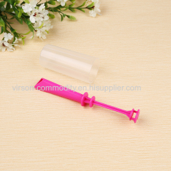 Vertical Carved Plastic Handle