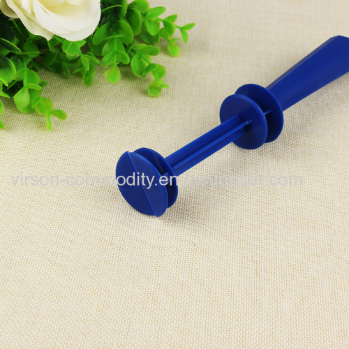 Vertical Carved Triangular Prism Plastic Handle