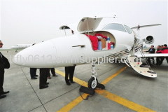 used white Beechcraft aircraft