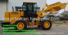 High Quality Mini Wheel Loader with Front Attachments 3ton SY-936