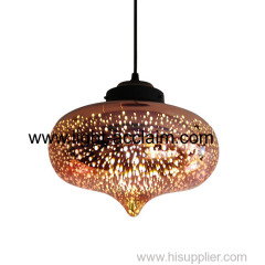 3D glass chandelier rustic table lamps led pendant lamps