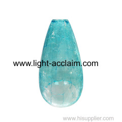 Glass Chandelier Shade bule glass shade