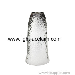 small chandelier for bedroom Transparent glass shade