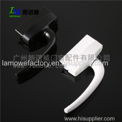 aluminum alloy hardware sliding door handle with lock