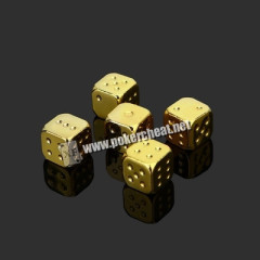 Regular Size Casino Magic Dice / Trick Permanent Numbers Dice For Private Game