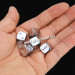 Regular Size Casino Magic Dice / Trick Permanent Numbers Dice For Private Game