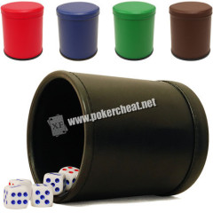 Red Casino Dice Scanner To See Through The Dice Cup / Dice Magic Device