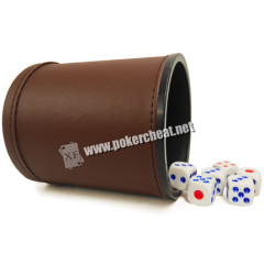 Red Casino Dice Scanner To See Through The Dice Cup / Dice Magic Device