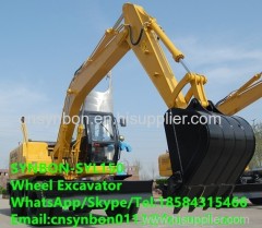 Bucket Wheeled Type Hydraulic Excavator 12ton High Quality