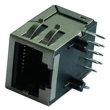 RJ45 Jack 10 Base-t Magnetic Module Without LED Single Port LPJ0520CNL 100% Cross Belfuse SI-60124-F