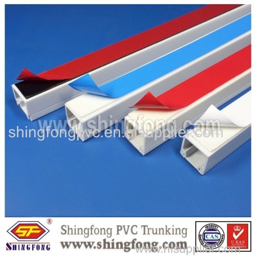 59x22 Self-Adhesive tape wall mounted PVC wire duct trunking with sticker