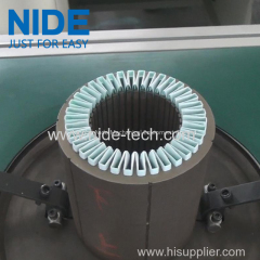 Insulation paper inserter stator insolt paper inserting machine