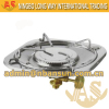 Single Round Plate Portable Camping Gas Burner Commercial Mini LPG Cooker