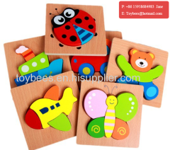 wooden toys Toy Gifts Wooden Puzzle Educational Developmental Baby Kids Training Toys