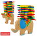 Baby Toys Educational Elephant Balancing Blocks Wooden Montessori Blocks Gift Wooden Toy