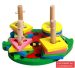 Kids Baby Wooden Learning Geometry Educational Toys Puzzle Montessori Puzzle Wooden Toy