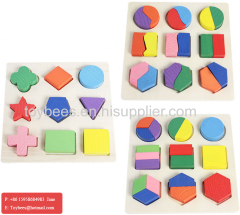 Baby Shape Sorter Developmental Geometric Puzzle Board Blocks Toddler Wooden Toy