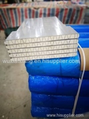 PVC PU Panel/Insulation board/Pig farm equipment/Hoggery fence board filled with foamed polyurethane/hoggery building ma