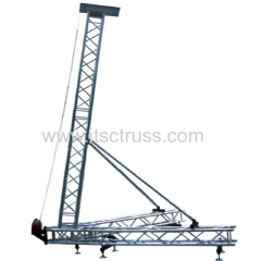 Medium Duty Aluminum PA Tower 9m High with 1000KG Capacity