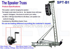 Medium Duty Aluminum PA Tower 9m High with 1000KG Capacity