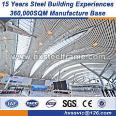 carbon structural steel 30 by 40 metal building good vibration performance
