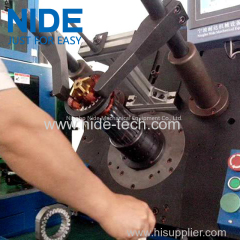 Generator motor automatic stator coil inserting machine
