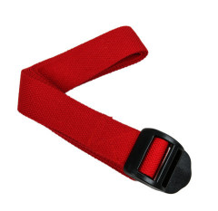 2018 Polyster-Cotton Colored Yoga Strap with Plastic or Metal Buckle.