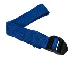 2018 Polyster-Cotton Colored Yoga Strap with Plastic or Metal Buckle.