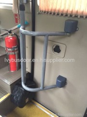 Electric outswing sliding bus door mechanism for mini bus door from China manufacturer with lock