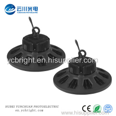 Factory Black housing ufo led high bay light 100w