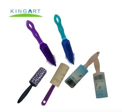 High-quailty colorful Sticky Clothes Cleaning brush with handle