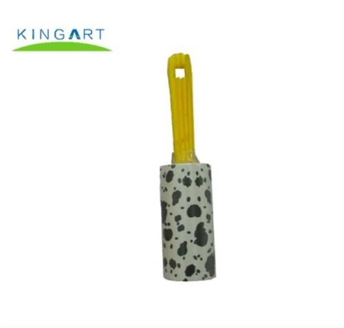 Multi-colorful Sticky Clothes Cleaning lint roller with handle