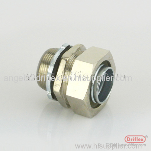 HOT SELLING Nickle Plated Brass Straight Conduit Fittings from Driflex
