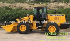 Front shovel type hydraulic loader 6 tons