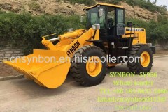 Front shovel type hydraulic loader 6 tons