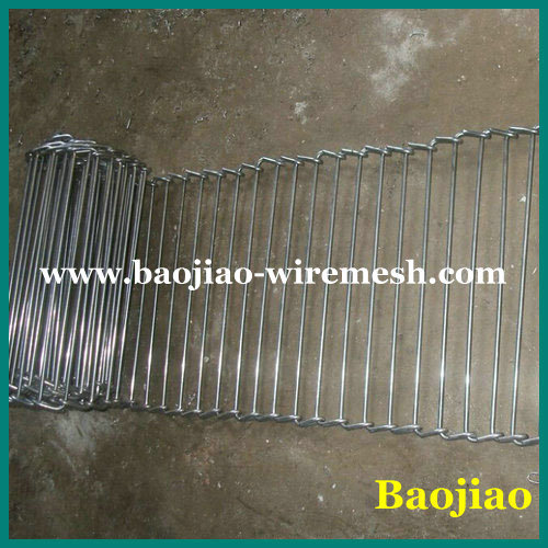 Stainless Steel Compact Grid Belts for Food Transfer