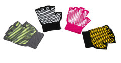 Yoga Cotton Gloves wiith Anti-slip Dots