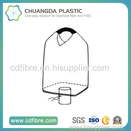 Chemical FIBC Jumbo Bulk Ton Bag with 2 Point Lift