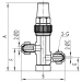 Brass Angle Valve Connecting Screw Compressor