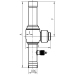 Ball Valve on cold room tube