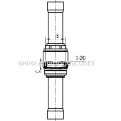 Brass Ball Valve on Chilling Tube