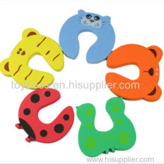 Baby Safety Foam Door Jammer Guard Finger Protector Door Stoppers Animal Safety Lock