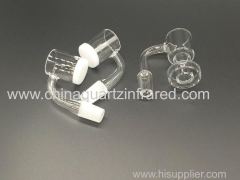 Thick White Core Reactor Bottom quartz banger