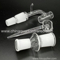 quartz club banger enail titanium nail 2.5mm or 4mm thickness