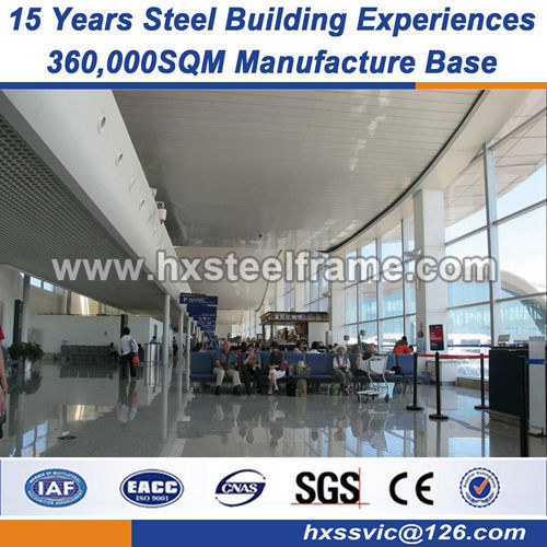 H section column welded steel structures client customized long life span