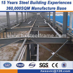 H section steel column welded steel structures New design