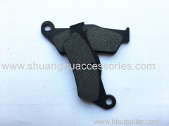 Motorcycle brake pads with non asbestos brake lining