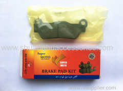 Motorcycle brake pads with non asbestos brake lining