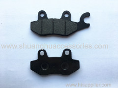 Motorcycle brake pads with non asbestos brake lining